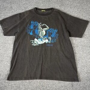 Vintage 1998 Scooby Doo Year of Dragon Kung Fu T Shirt Cartoon Network Size L